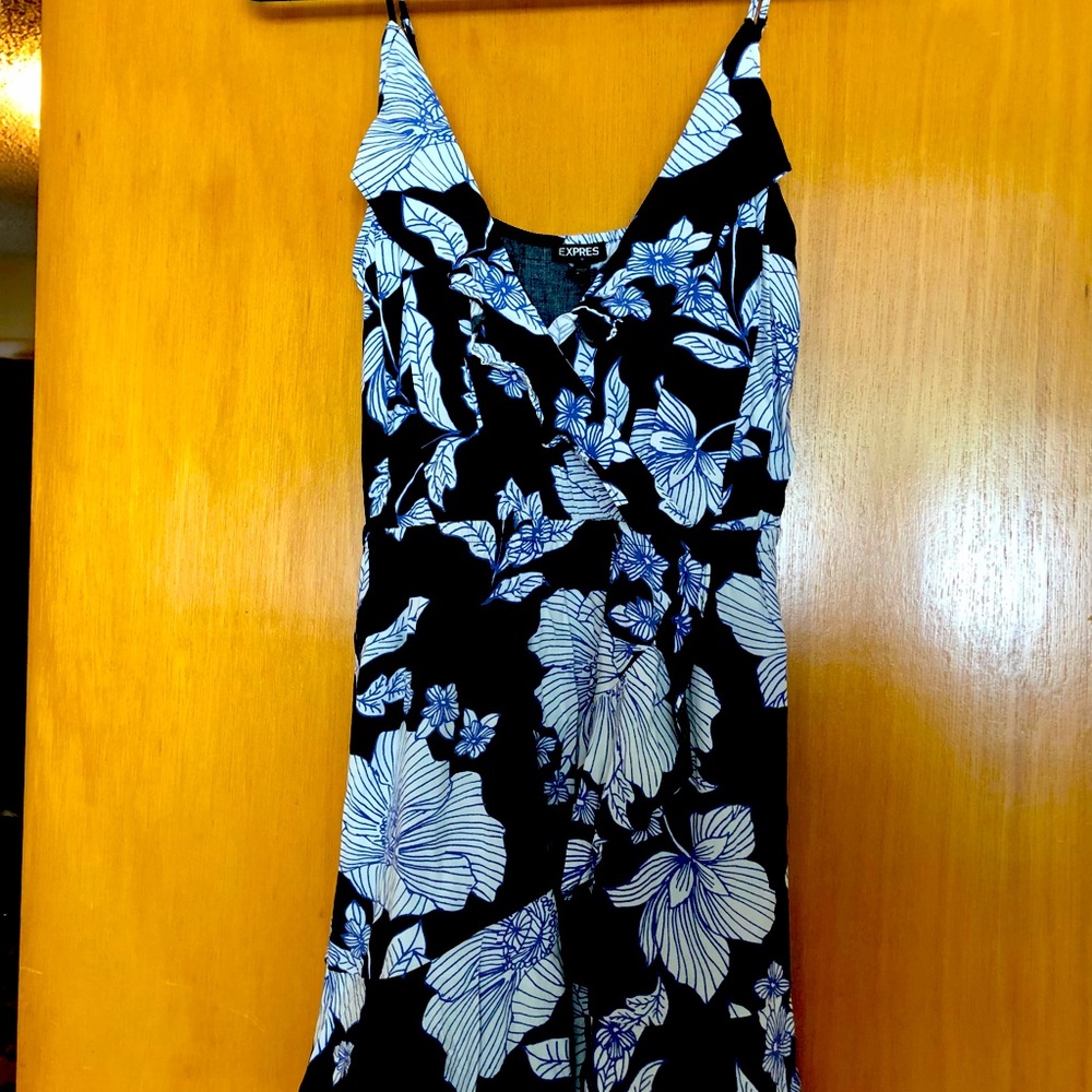 Express mini wrap dress. Size small.